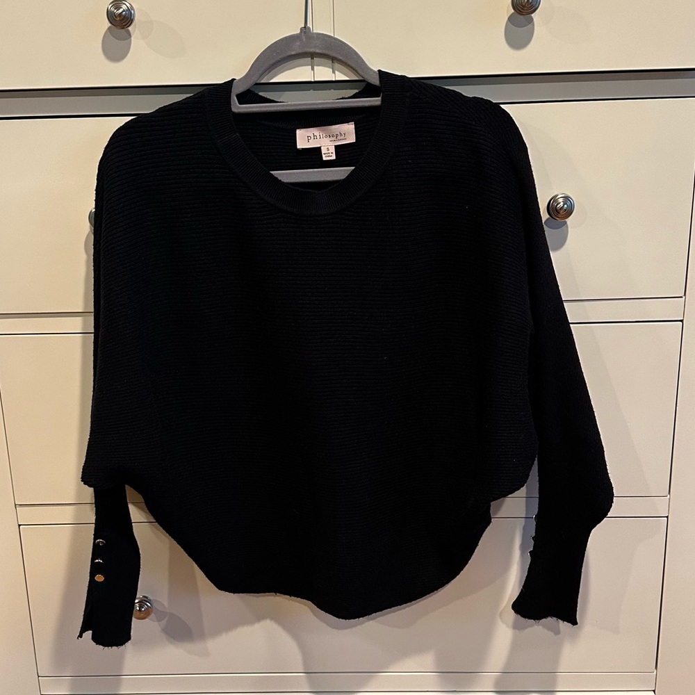 Philosophy Sweater with Button Detail